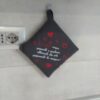 Kit copri Forno, Fuochi e presina con stampe personalizzate - immagine 2