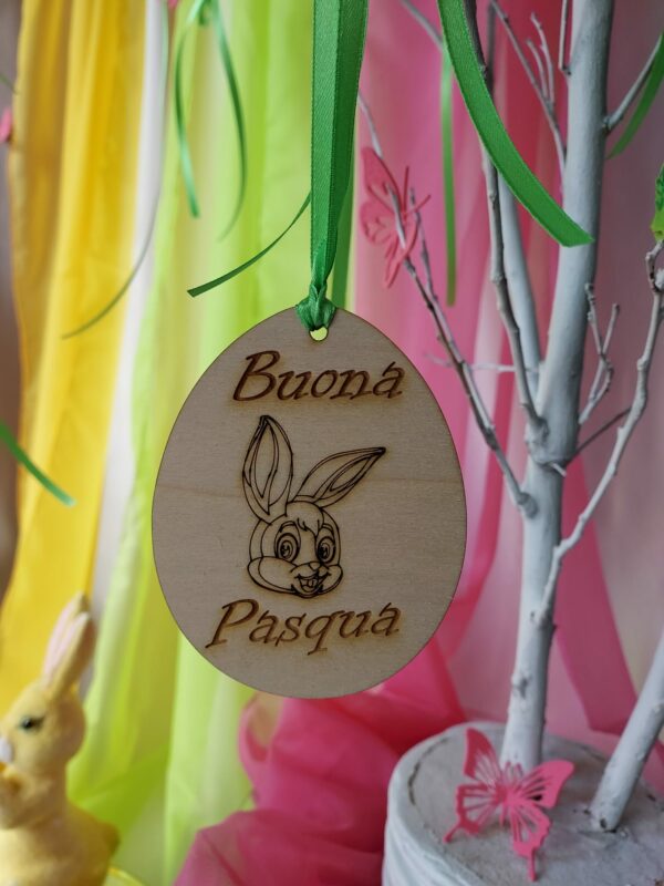 Uovo Coniglietto Buona Pasqua