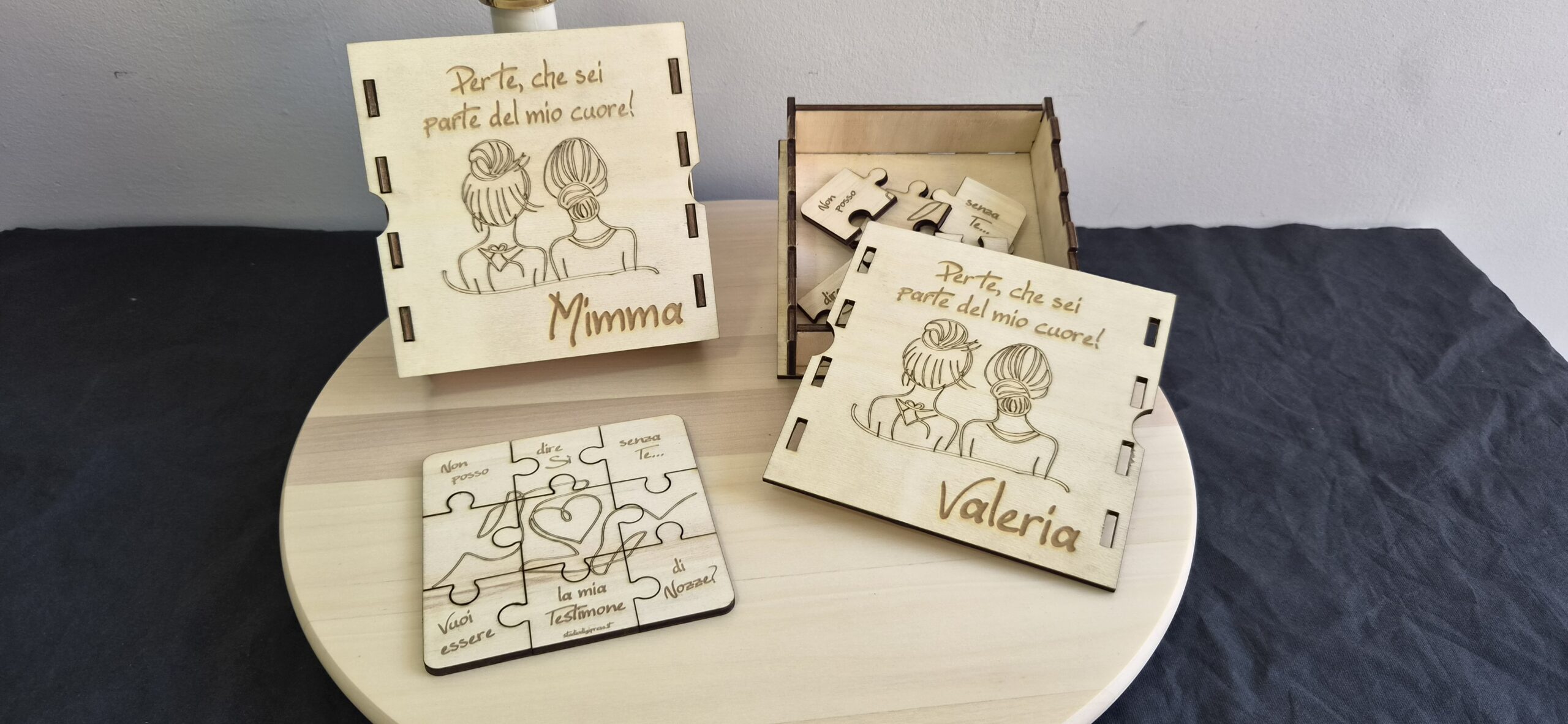 Box testimone con puzzle - immagine 2